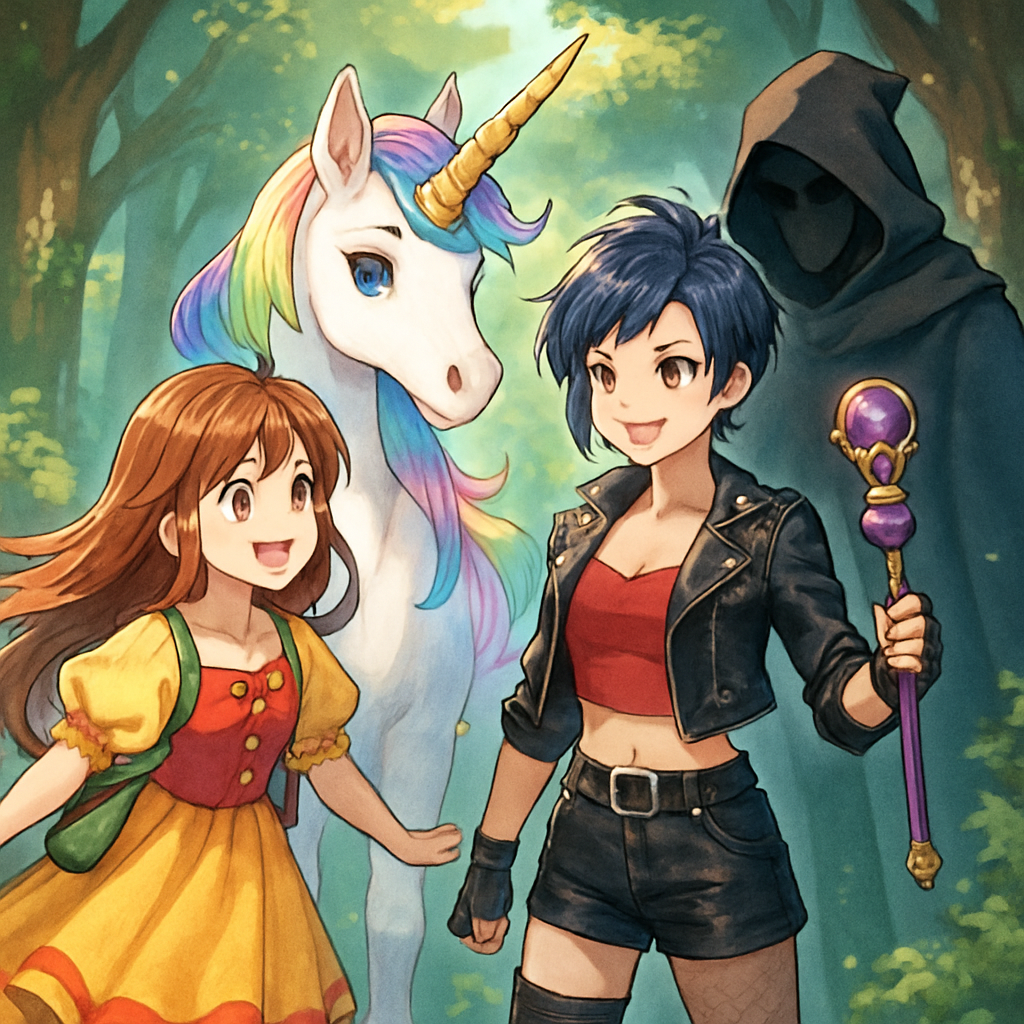 @Kara the Kpop demon hunter joining @Sephira and @Luna on their quest.