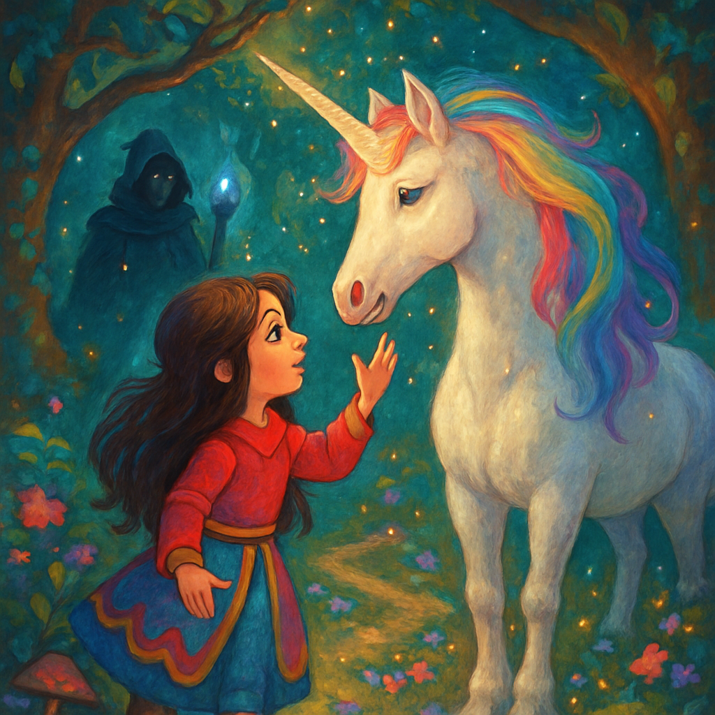 Sephira meets @Luna in the enchanted forest.