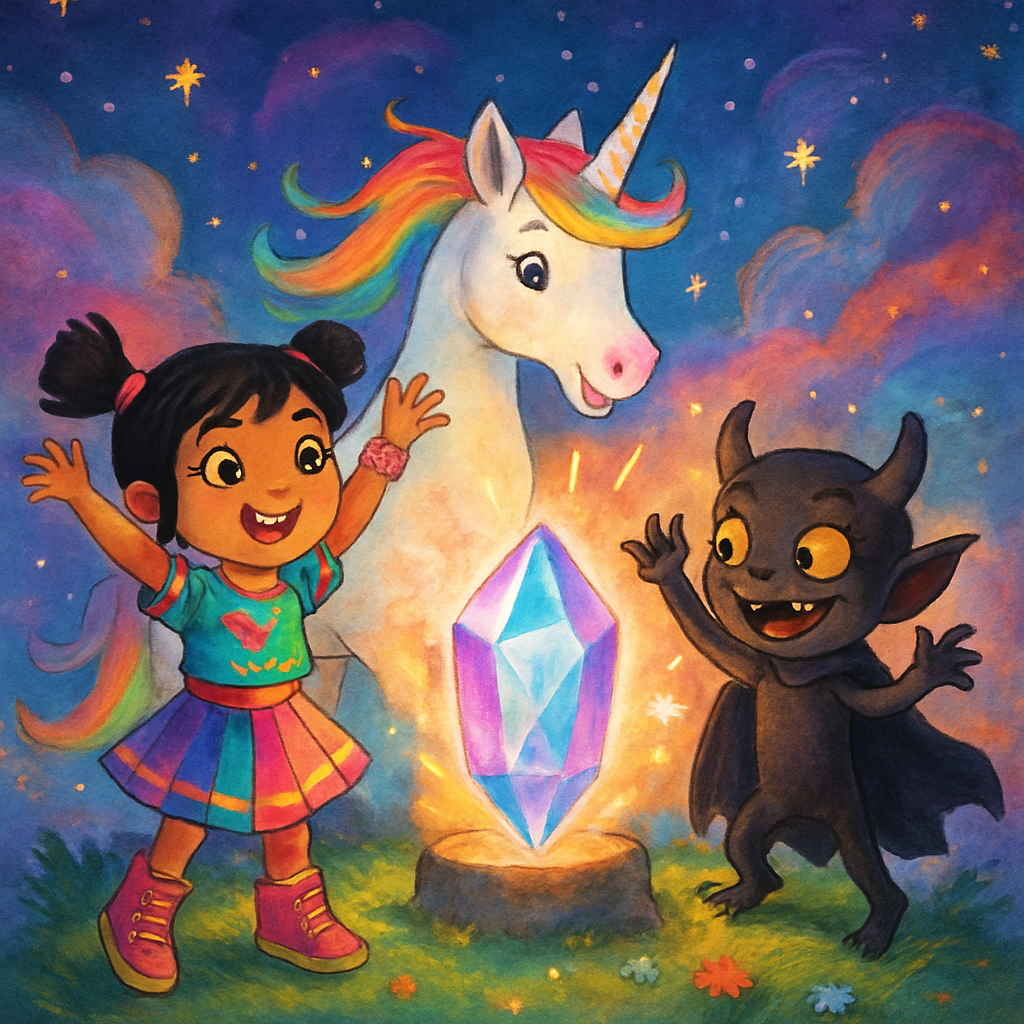 @Sephira, @Luna, and @Shadow celebrating with the crystal.