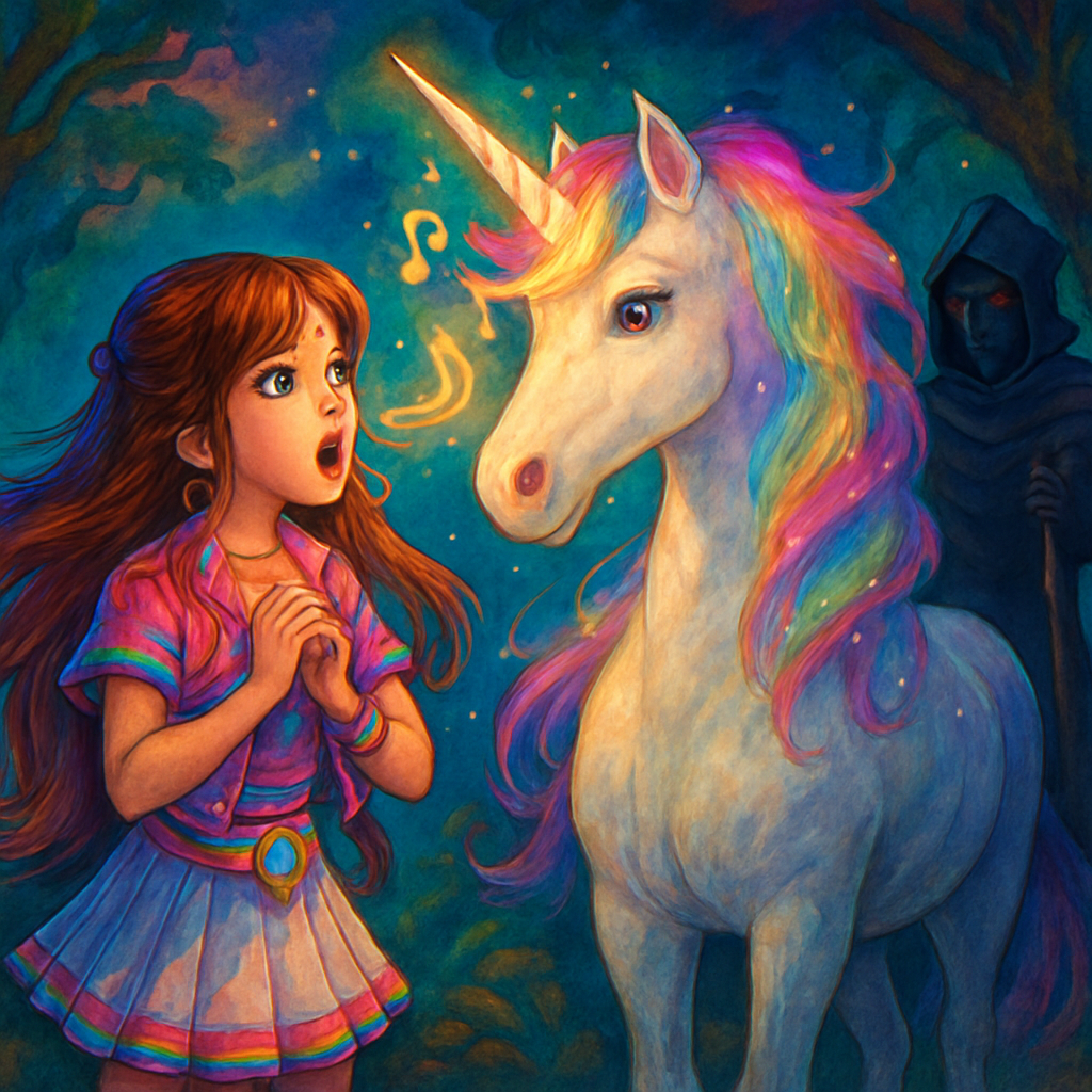 @Sephira singing to break the spell with @Luna and @Shadow.