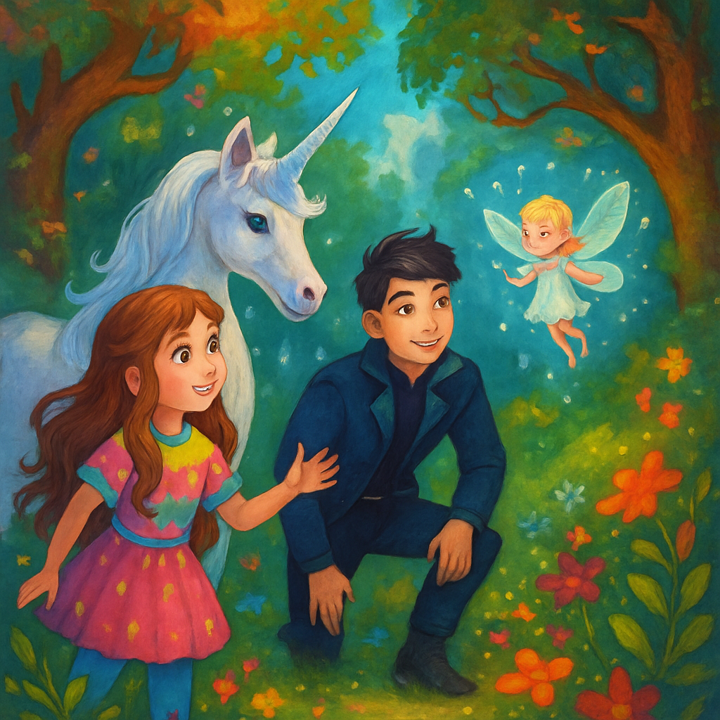 @Sephira, @Luna, and @Kai find @Melody in the hidden glade.