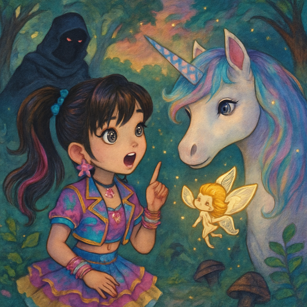 Luna tells @Sephira about the stolen melody.