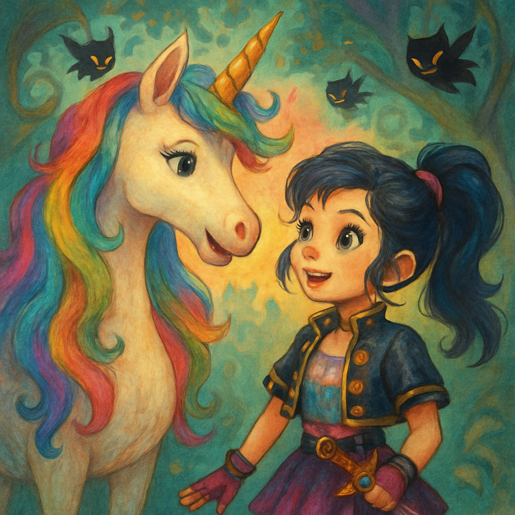 @Luna with her shimmering mane, speaking to @Sephira.