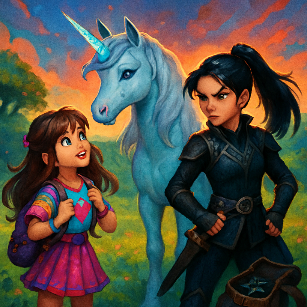 @Kira and @Sephira preparing for their quest, with @Luna by their side.